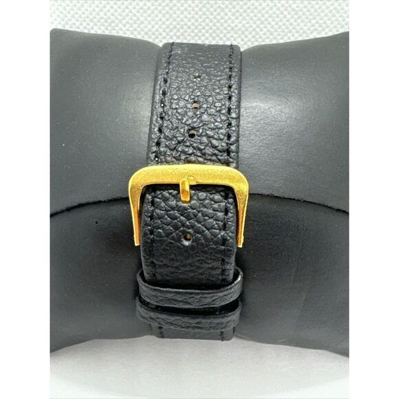 Michael Kors Slim Runway MK3179 Women's Black Leather Analog Dial Watch JNA665 - Picture 4 of 11